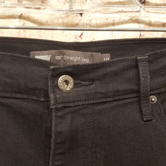 Levi's 505  Straight Leg BLACK Size 10 - Picture 4 of 15